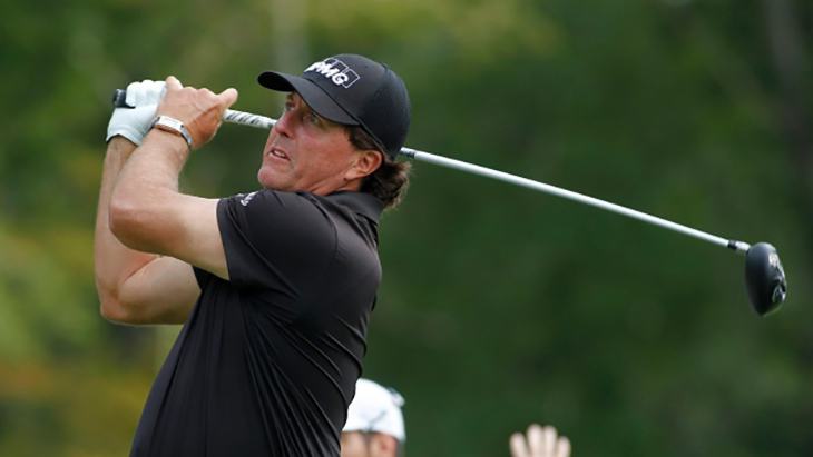 Phil Mickelson at The Masters