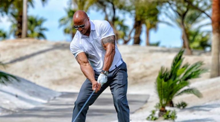 It’s Wrestlemania 33 Day – The Rock and His 490 Yard Tee Shot