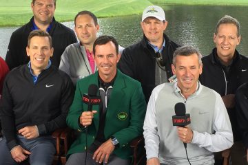 TSN Masters Crew with MIke Weir